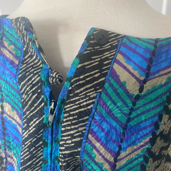 Vintage 80’s two-piece blouse and skirt - Picture 14 of 15